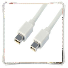 Good Quality White mini DP cable, for Apple Macbook iMac